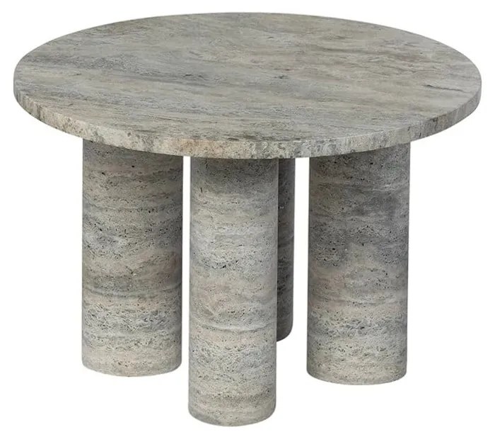 Kő kerek tárolóasztal ø 52 cm Volos – Blomus