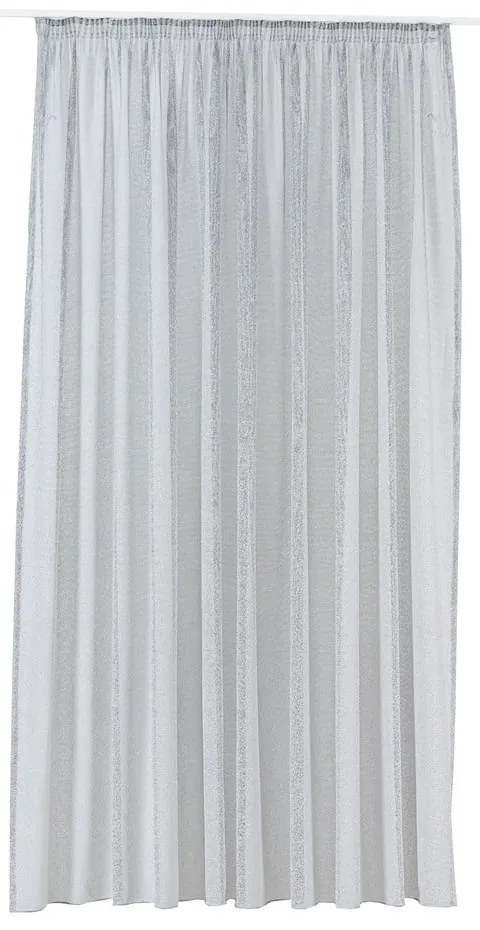 Szürke átlátszó függöny 300x245 cm Carmine – Mendola Fabrics