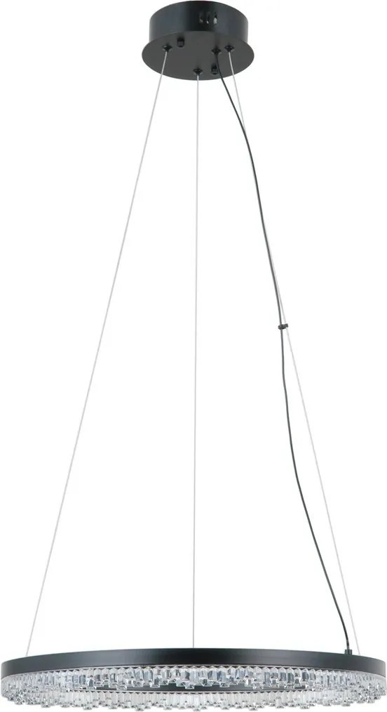 Italux glamour modern függeszték barlo matt fekete itxpnd-34526-m-bk