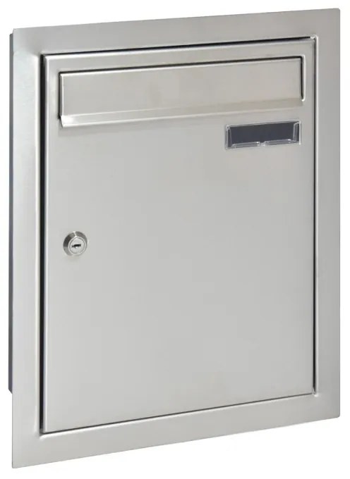 W4 beépíthető postaláda RAL7016 / rozsdamentes