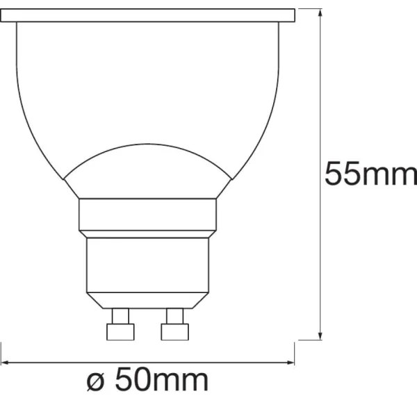 SET 3x LED fényerő-szabályozós izzó  SMART+ GU10/5W/230V 2700K-6500K - Ledvance