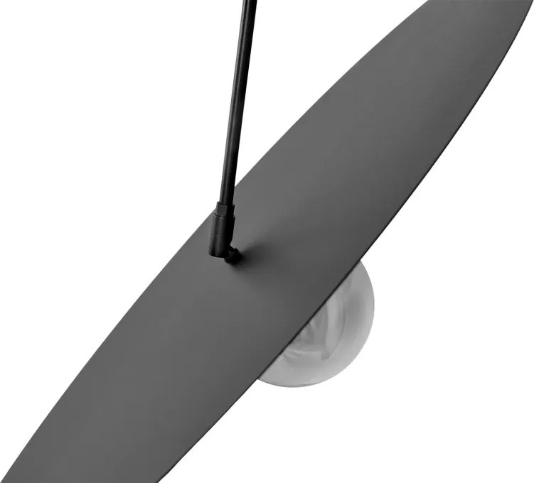 KAJA K-5383 FERMI Modern Függesztett Lámpa Fekete G9 IP20
