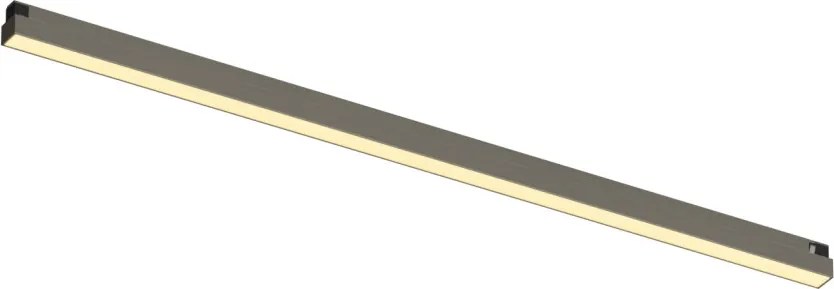 DK/EU-5752-DN Shine Track light, LINEAR 3000 series, L601*W19*H27, LED, 48V DC, 24W, RA≥90, 3000K, IP20, dark nickel color, aluminum — DK/EU-5752-DN