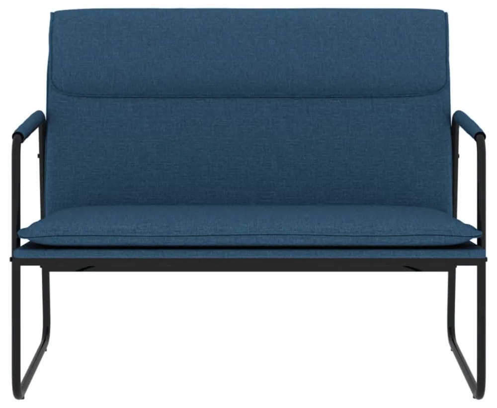 kék szövet pad 100 x 64 x 80 cm