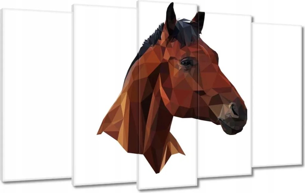 Vászonkép 100x60 Lófej