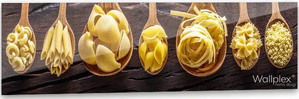 Wallplex falburkoló konyhapanel Tészta fakanál (Méret: Óriás 60x300)