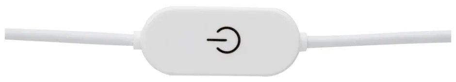 Szürke LED dimmelhető asztali lámpa üveg búrával (magasság 27 cm) Ross – Leitmotiv