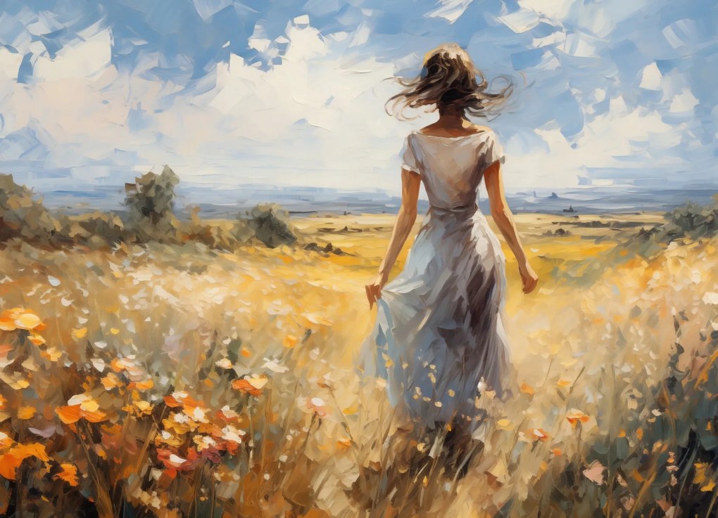 Poszter 18x13cm Nyári szél