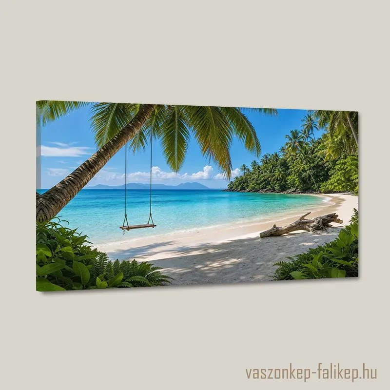 Trópusi paradicsom álomszerű tengerparttal 60x34 cm