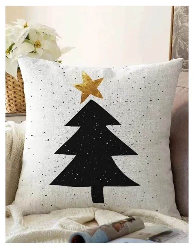 Párnahuzat karácsonyi mintával 43x43 cm – Mila Home