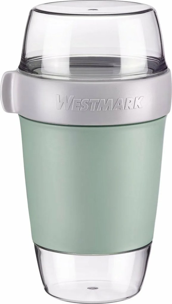 Westmark Háromrészes ételtartó edény, 1150 ml, mentazöld, L