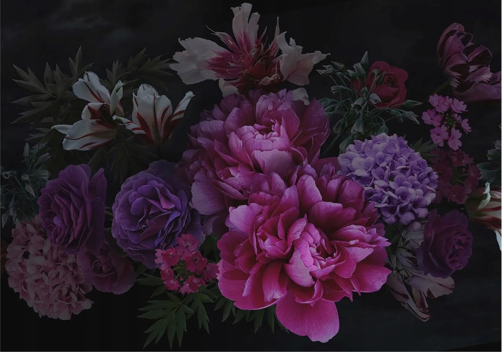 Stílusos Dekoratív fotótapéta Flizelin Virágos elegancia 208x146