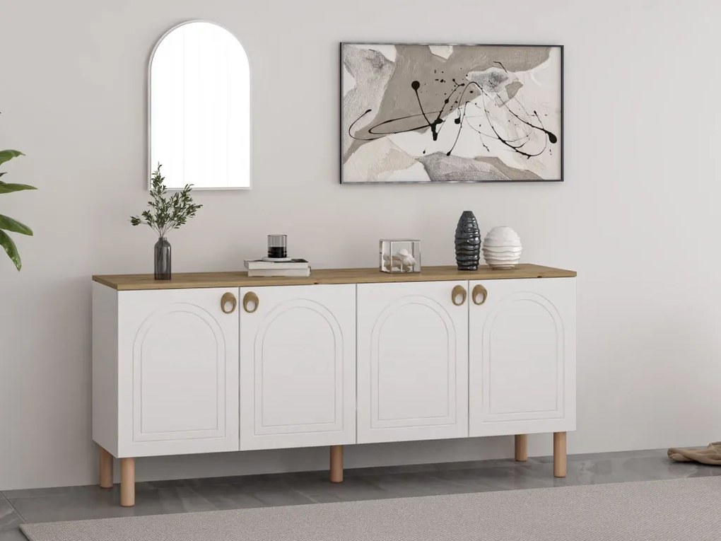Lotus komód, fehér, 180 cm – TR506MNR1326