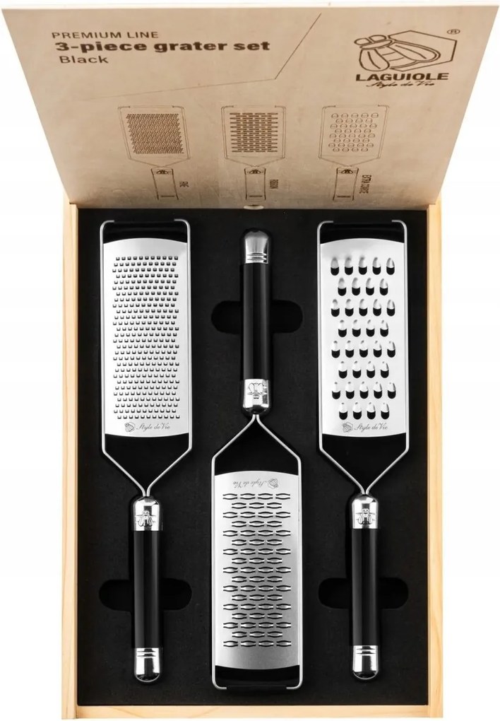 Style de vie 3 db-os Premium Line reszelő szett ajándékba