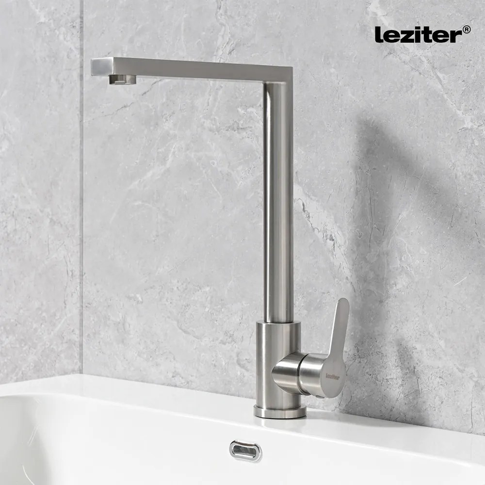 Valen mosogató csaptelep szálcsiszolt