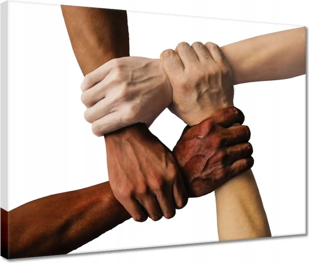 Vászonképek 40x30 Egyesítsük erőinket