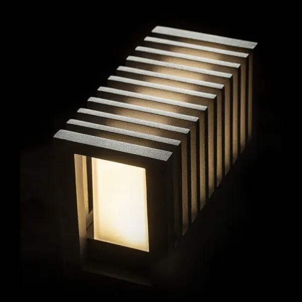 RED -Design Rendl-R13563- LED Kültéri fali lámpa CLAIRE LED/6W/230V IP54