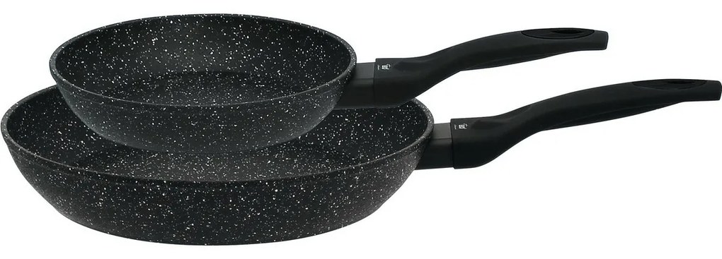 Elo 95002 2 darabos Granit Passion 20 + 28 cm-esserpenyő készlet