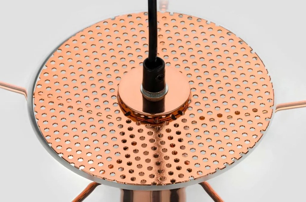 King Home SANDRA XCP7538-40.COPPER Függőlámpa 1x40W/E27 IP20