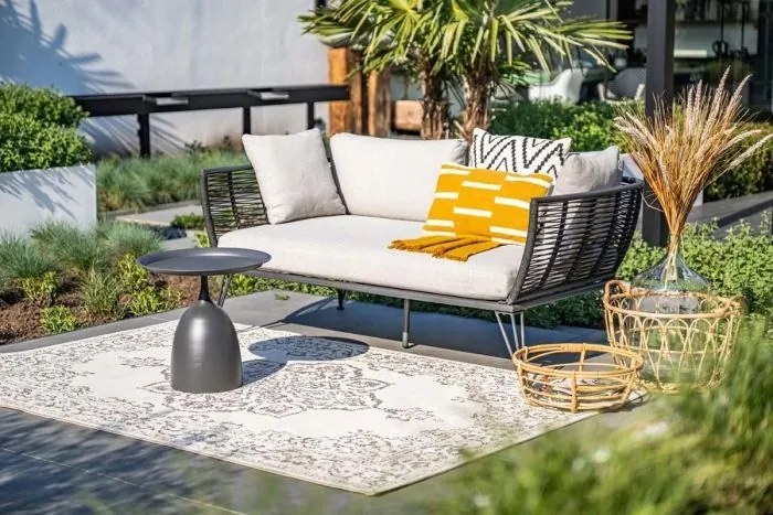 Melissa Divanbed kerti kanapé Garden Impressions Carbon Black