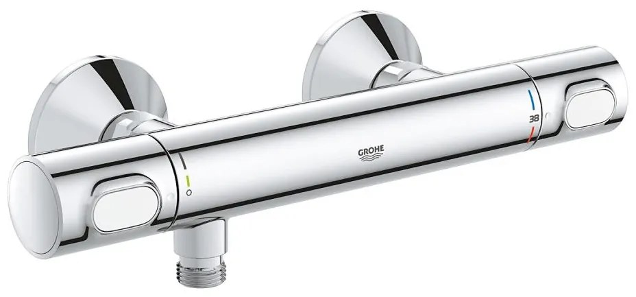 GROHE 34840000 - PRECISION termosztátos zuhanycsaptelep DN 15, fényes króm