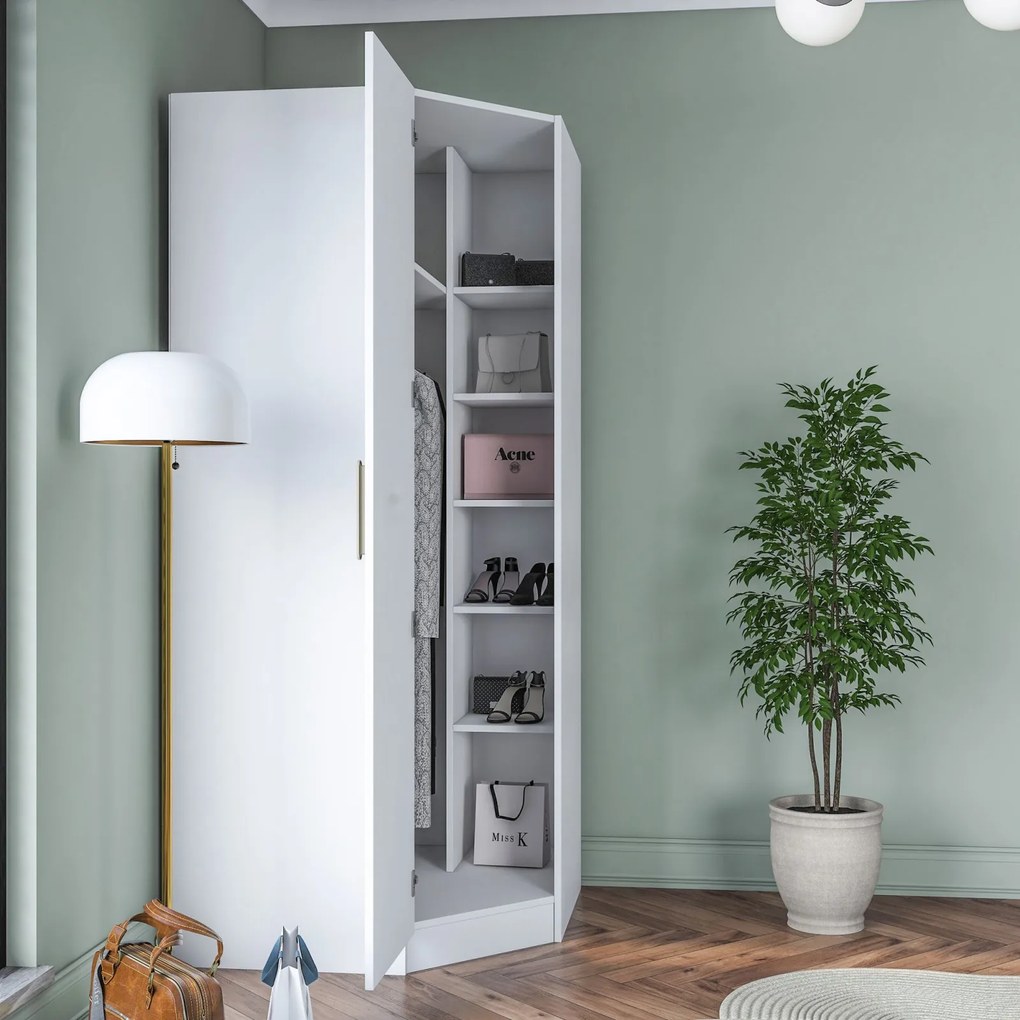 Gardróbszekrény, 91 cm – BA191