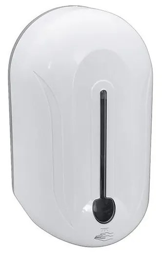 Fehér szappanadagoló, 14 × 23,5 cm