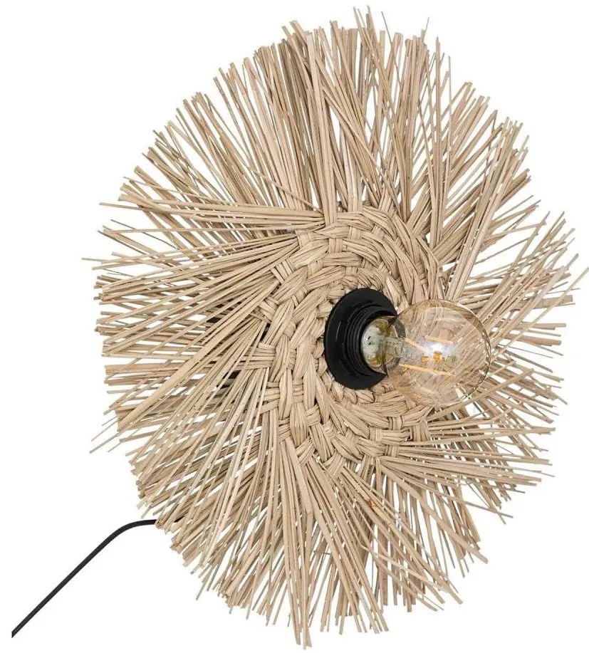 Atmosphera - Fali lámpa TEA 1xE27/60W/230V szalma