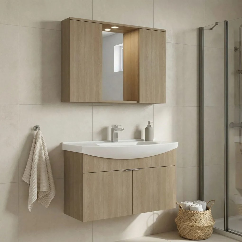 Purus mosdószekrény, 100 cm – TR785PNC1661
