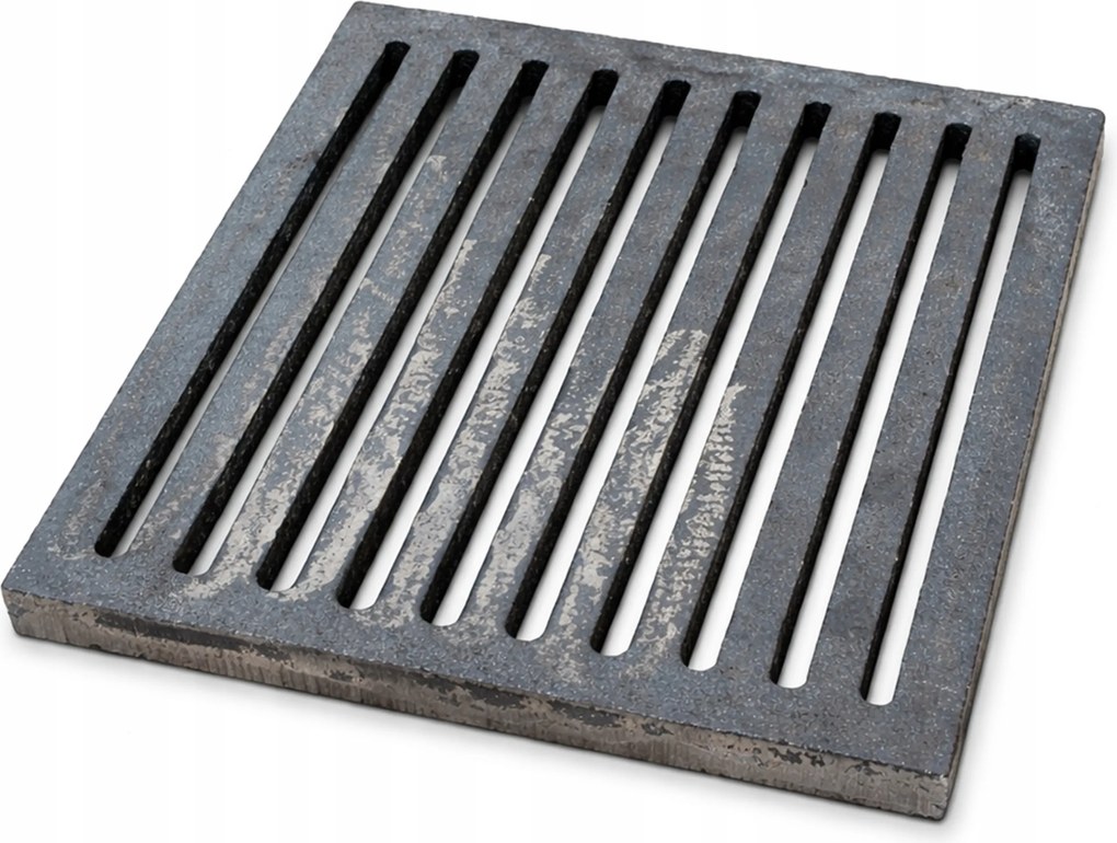 Öntöttvas Grillrács Kandalló Kályhához 35,2X25,5CM Cserépkályha Betét Grillrács