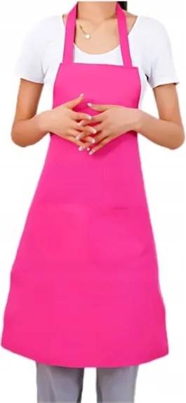 Konyhai Kötény Rózsaszín, Zsebekkel, Állítható, Praktikus A Főzéshez