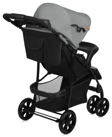 Lionelo - Babakocsi EMMA PLUS szürke/fekete