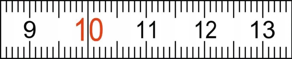 Bmi Vonalméret fehér öntapadós 10mx13 Pl