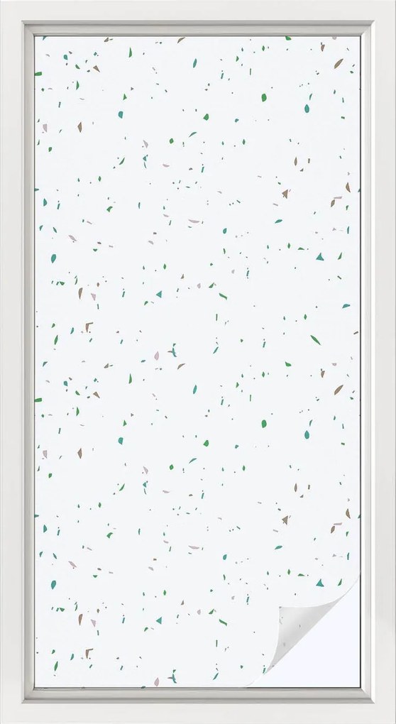 Ablakfólia öntapadós Adatvédelem Szétszórt elemek 50x100