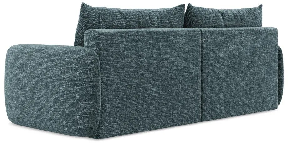 Türkiz kinyitható-tárolóhelyes kanapé 238 cm Kalena – Makamii