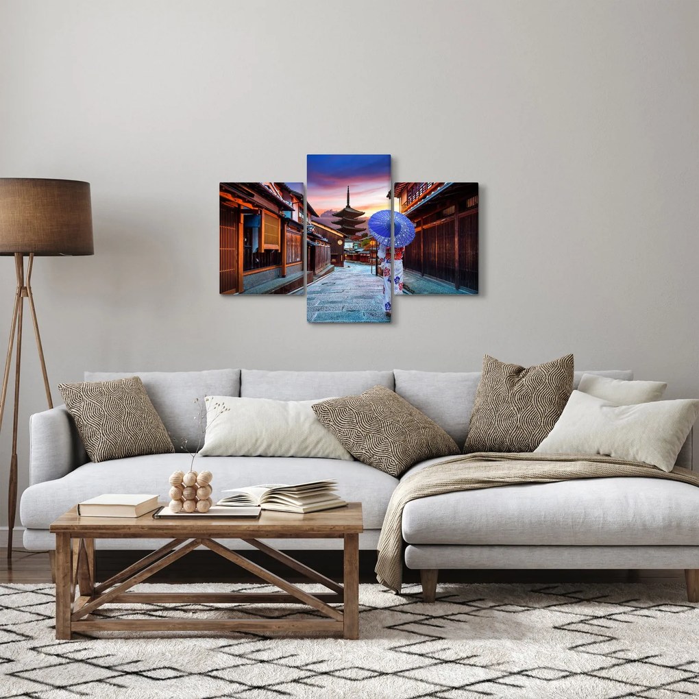 Kép - Ázsiai nő (90x60 cm)