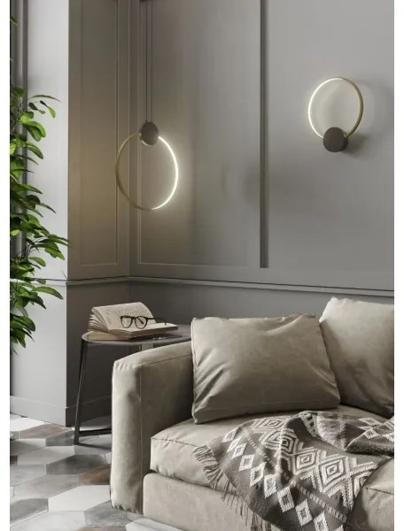 Redo 01-3107 - LED Csillár zsinóron ATOM LED/20W/230V átm. 60 cm