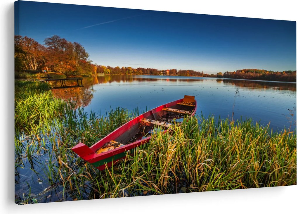 Egy piros pont képe (90x60 cm)