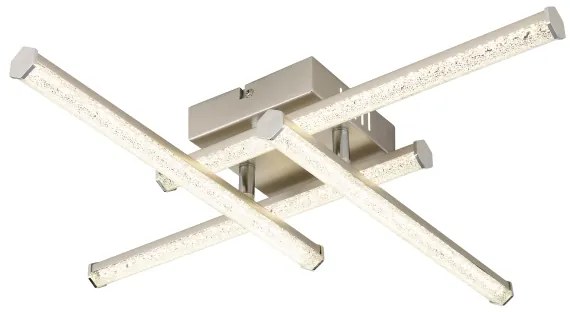 Globo 67346-24 - LED Mennyezeti lámpa KIRINA LED/24W/230V 4000K matt króm