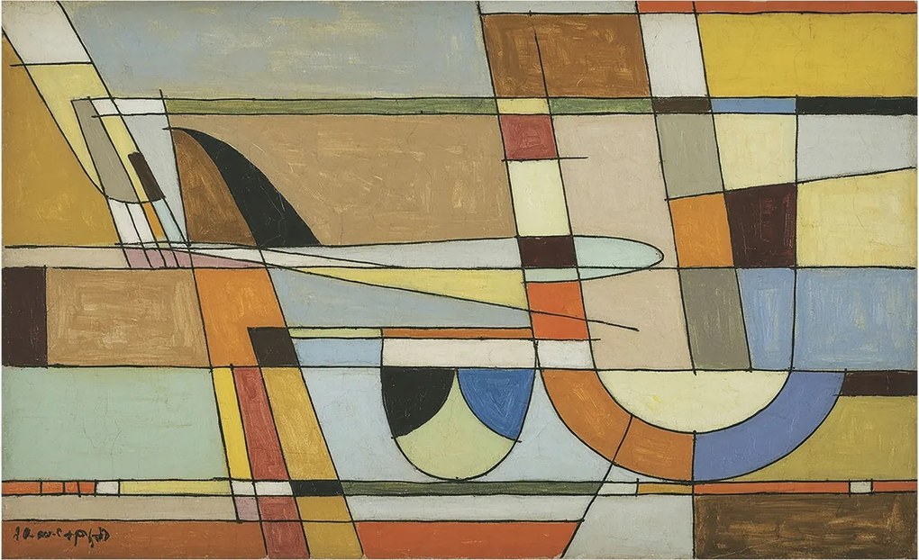 Dekoratív Fali Fotótapéta Falra Geometrikus harmónia 416x254