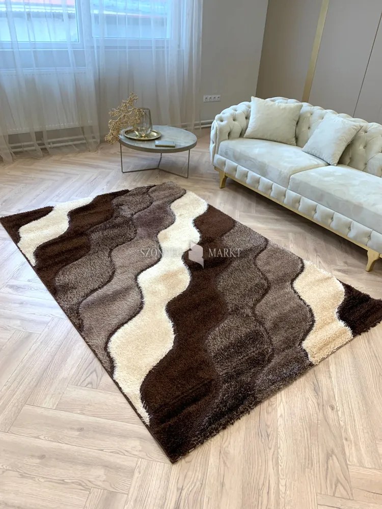 Melinda 3071 Barna (Brown) szőnyeg 40x70