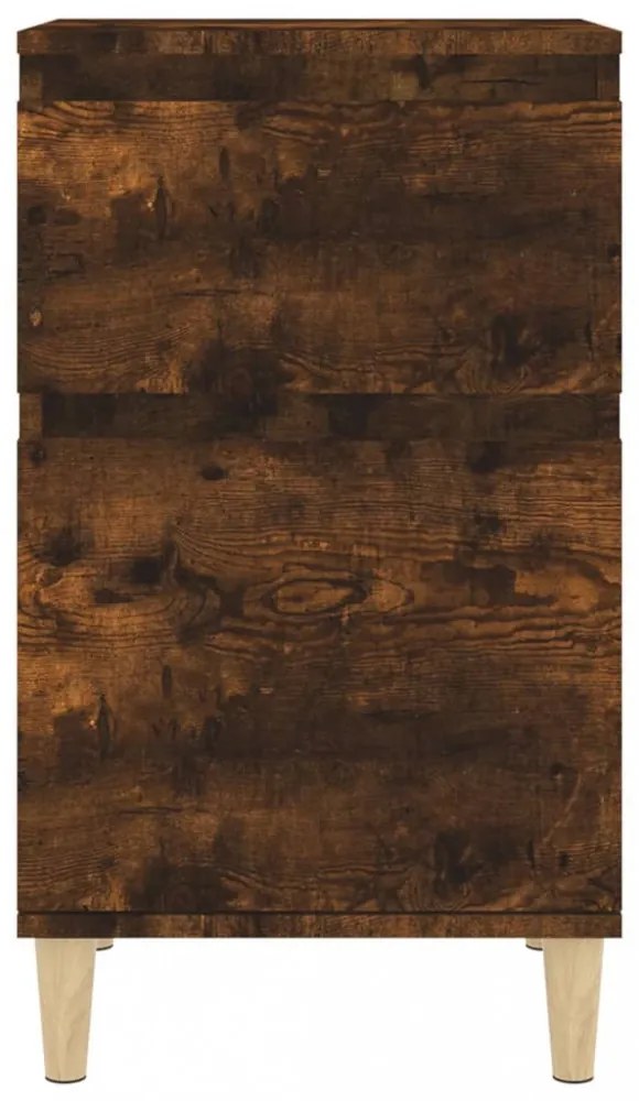2 db füstös tölgy színű éjjeliszekrény 40 x 35 x 70 cm