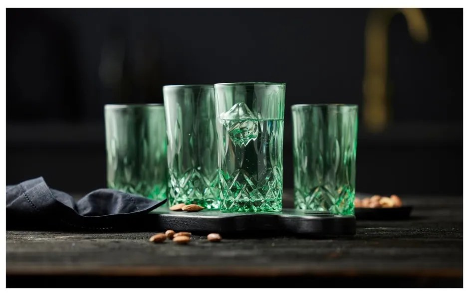 Pohár szett 4 db-os 380 ml Highball Sorrento – Lyngby Glas