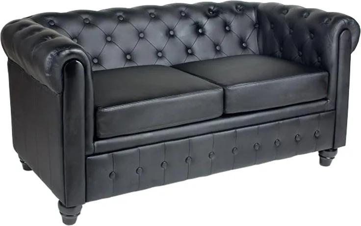 TEM-Chesterfield elegáns kétszemélyes kanapé