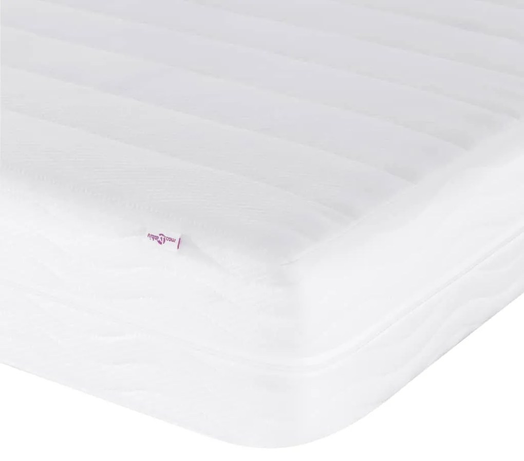 fehér műbőr ágy Viana matraccal 140 x 200 cm