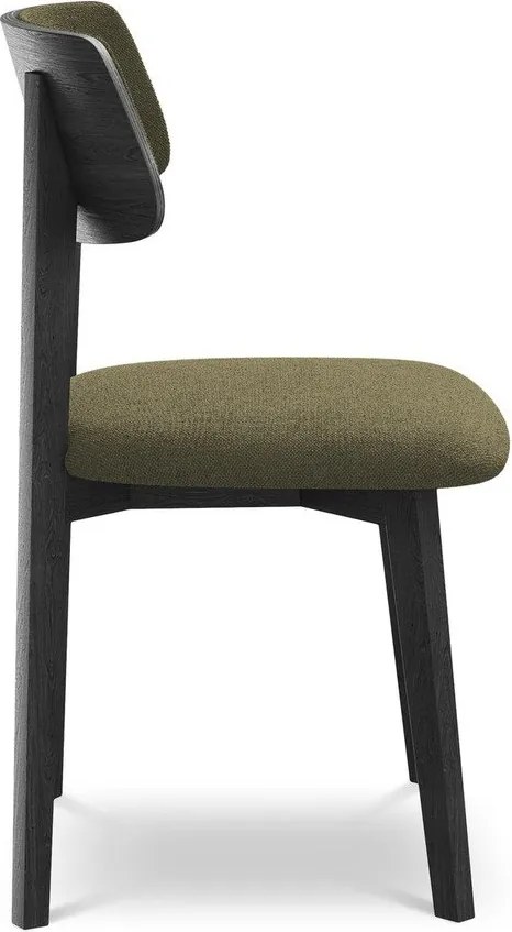 Zöld tömörfa étkezőszék Niu – Makamii