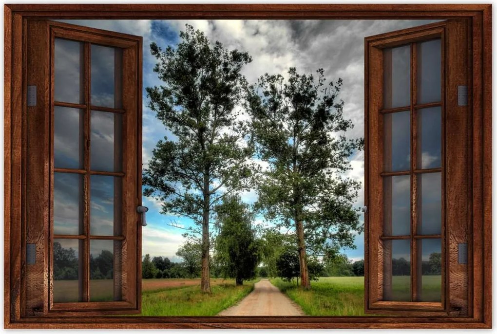 Poszterek 90x60 Vidéki út