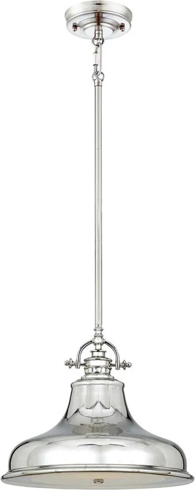 Quoizel EMERY QZ-EMERY-P-M-IS Függőlámpa 1x60W/E27