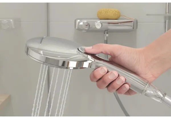 GROHE 26546000 - RAINSHOWER SMARTACTIVE 600 mm zuhanyszett, fényes króm