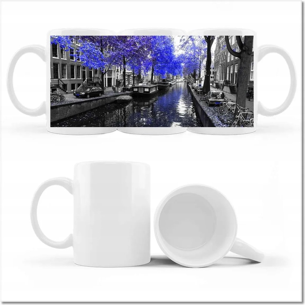 Fotó bögre Búzavirág Amszterdam